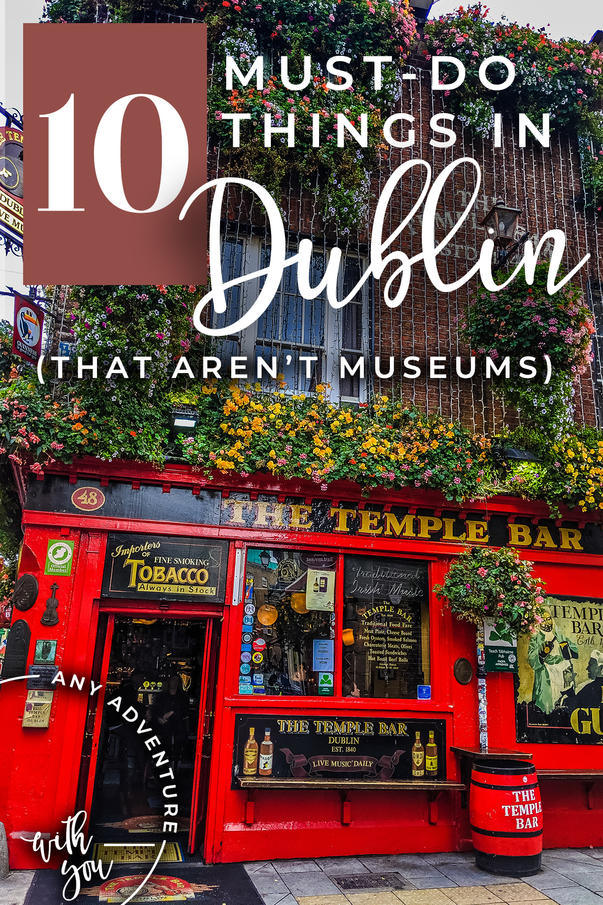 There are many things to do in Dublin, but if you aren’t interested in history, but may feel overwhelmed. Here are 10 things to do in Ireland’s capital that are more than museums. #Dublin #DublinTravel #Ireland #IrelandTravel #TravelTips