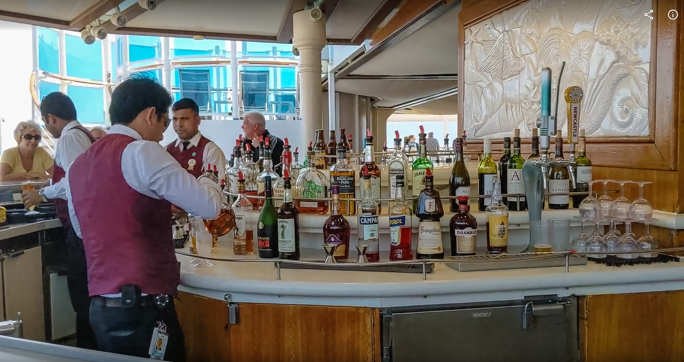 Whether you prefer a beer at the bar or a drink by the pool, cruise drinks packages can be a big question mark. But should you spring for one? This post will help you decide - and even includes a table with numbers and pricing!  #cruise #cruisetips #cruisevacation #drinks #drinkspackage