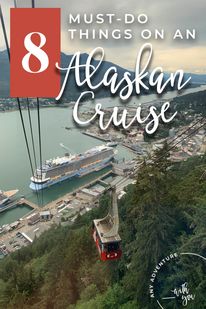 From watching wildlife to visiting glaciers, there are many things that make an Alaskan cruise special! Here are eight must-do things to make it perfect. #AlaskaCruise #Cruise #AlaskaCruiseTips #AlaskanCruiseTips