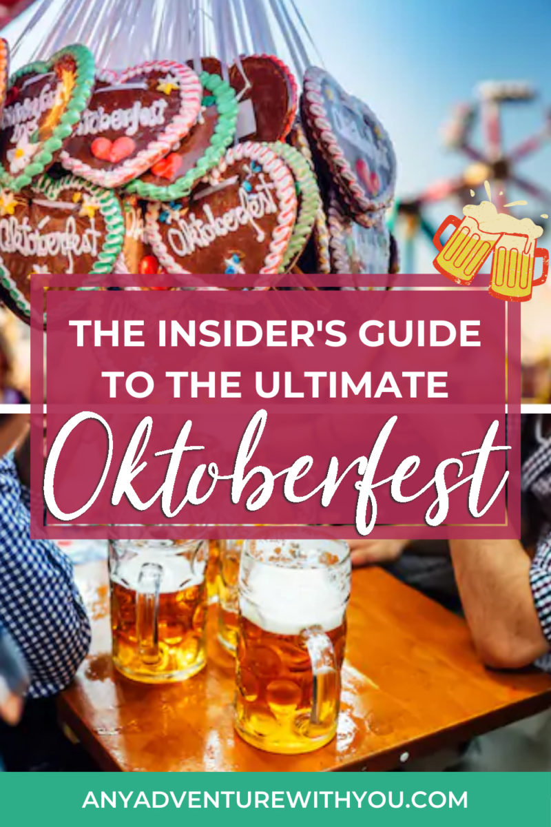 The insider’s exclusive Oktoberfest guide including tips and everything you need to know before you attend – such as budget, transportation, food, drinks, and what to do and wear.  #Oktoberfest #OktoberfestGuide