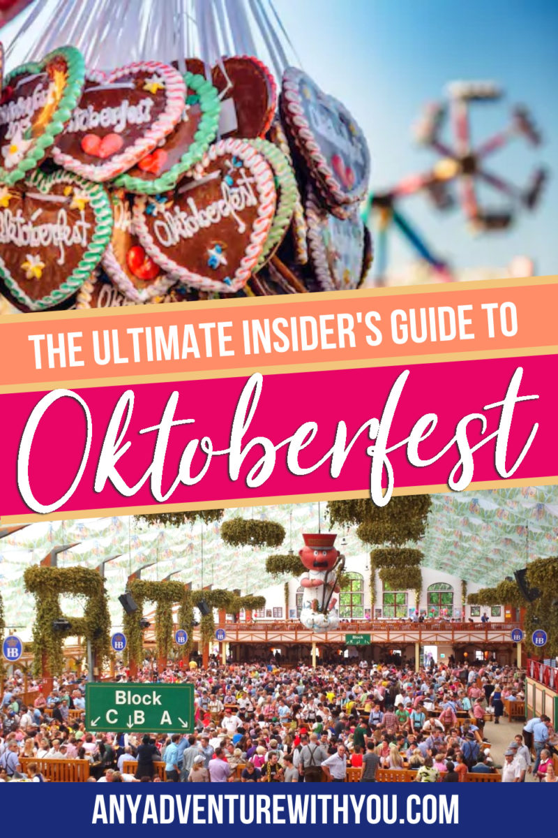 The insider’s exclusive Oktoberfest guide including tips and everything you need to know before you attend – such as budget, transportation, food, drinks, and what to do and wear.  #Oktoberfest #OktoberfestGuide